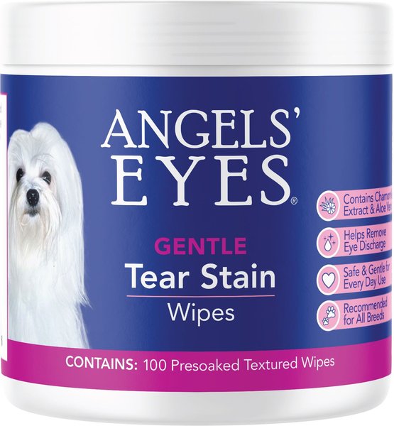Angels' Eyes Gentle Tear Stain Wipes for Dogs, 100 count slide 1 of 10
