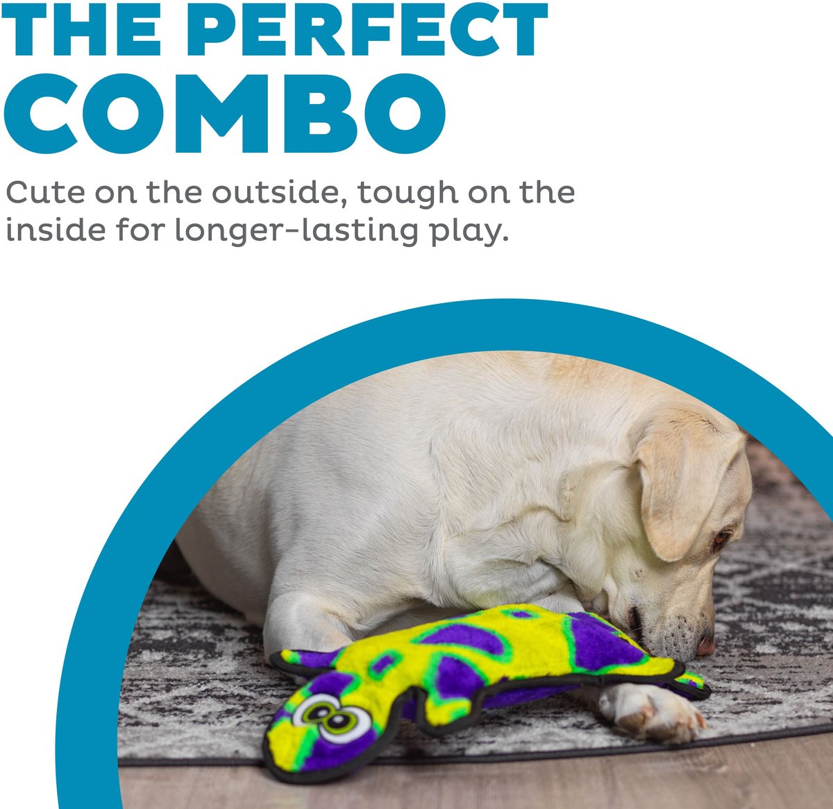 Outward Hound Invincibles Frogs Squeak Dog Toy