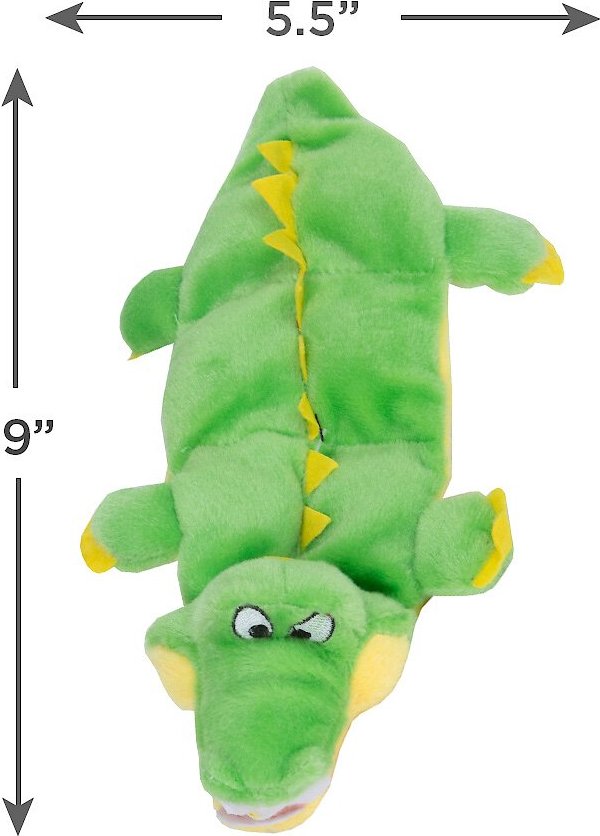 Outward Hound Holiday Squeaker Matz Ginormous Gator Dog Toy