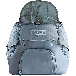 Outward Hound PoochPouch Dog Front Carrier, Gray, Medium