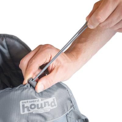 Show full view: Outward Hound PoochPouch Dog Front Carrier, Gray, Medium slide 8 of 12