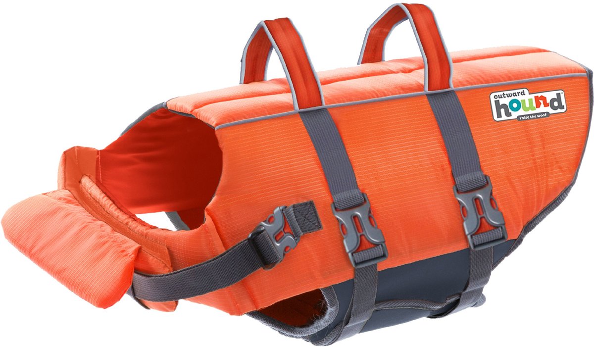 Outward hound fun store fish life jacket