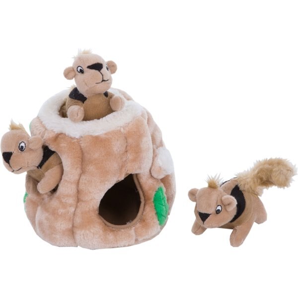 Disney Pluto's Dog House Hide & Seek Puzzle Plush Squeaky Dog Toy