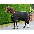 Shires Tempest Fleece Sheet Horse Tack, Black, 78-in