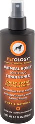 Petology Oatmeal Honey Soothing Daily Dog Conditioning Spray, 8-oz bottle