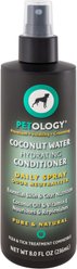 Petology Coconut Water Hydrating Daily Dog Conditioning Spray, 8-oz bottle