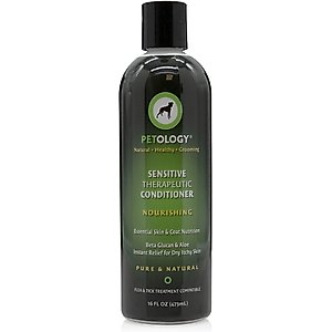 Petology Sensitive Therapeutic Dog Conditioner, 16-oz bottle