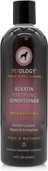 Petology Keratin Professional Dog Conditioner, 16-oz bottle