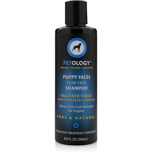 Petology Puppy Faces Tear-Free Dog Shampoo, 8-oz bottle