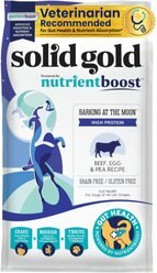 Solid Gold Nutrientboost Barking at the Moon High Protein Grain-Free Beef, Eggs & Peas Dry Dog Food, 3.75-lb bag