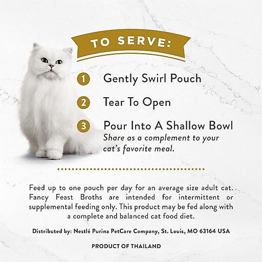 Fancy Feast Classic Collection Broths Variety Pack Complement Wet Cat Food, 1.4-oz, case of 12