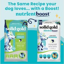 Solid Gold Nutrientboost Leaping Waters Sensitive Stomach Grain-Free Cold Water Salmon & Vegetable Dry Dog Food, 22-lb bag slide 2 of 9