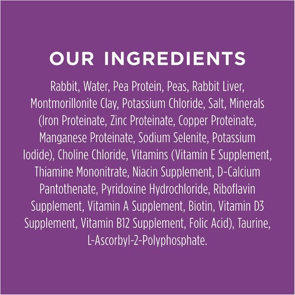 INSTINCT Limited Ingredient Diet Real Rabbit Recipe Grain-Free Pate Wet ...