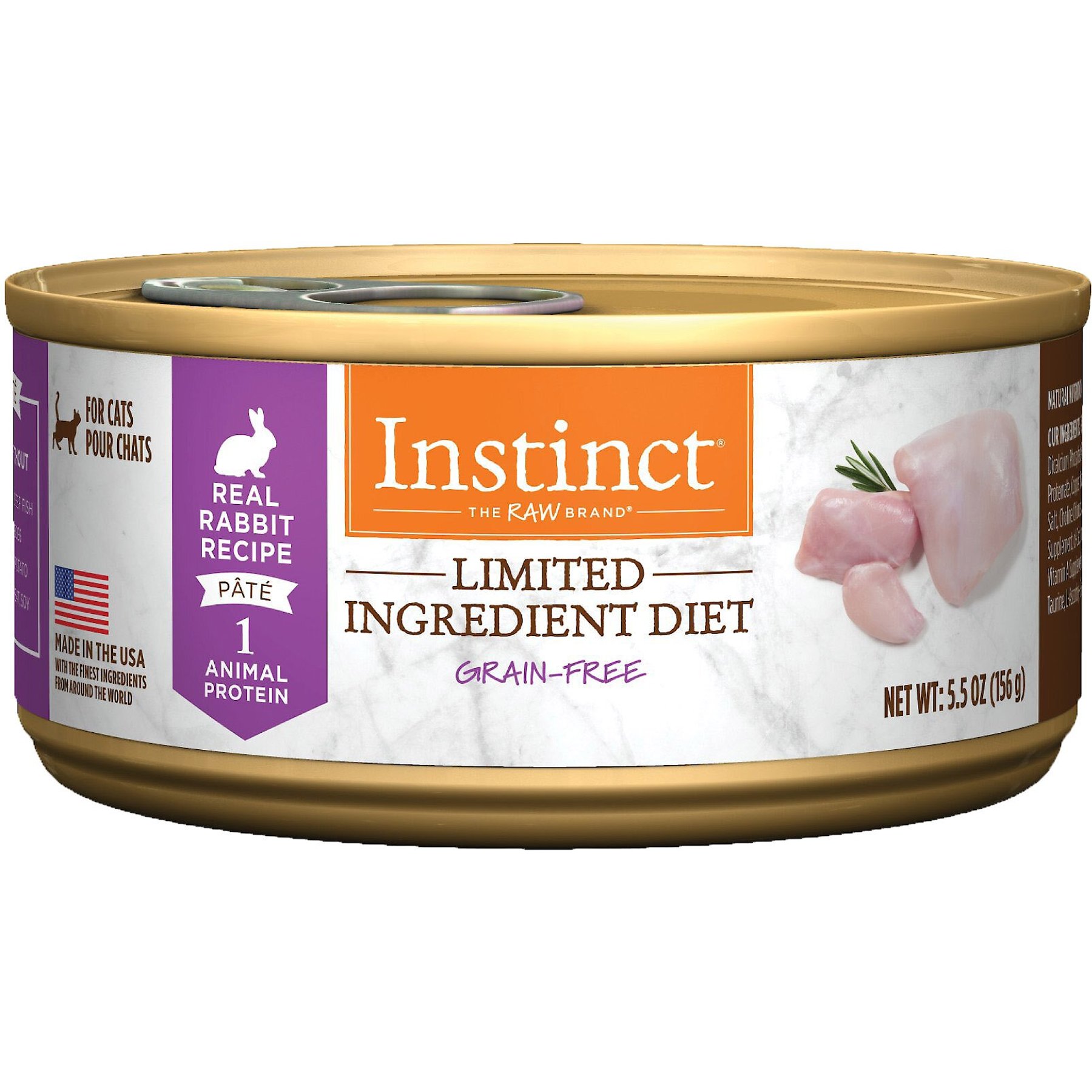 INSTINCT Limited Ingredient Diet Real Rabbit Recipe Grain Free