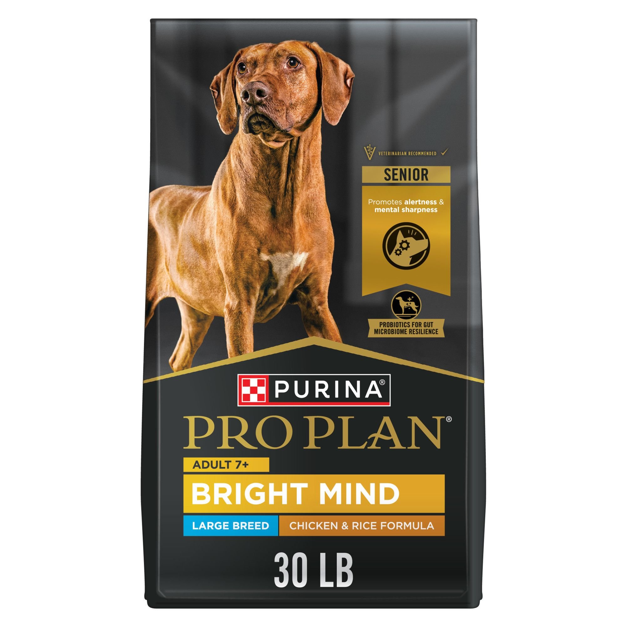 will Purina Pro Plan Bright Mind Adult 7+ Large Breed Formula Dry Dog