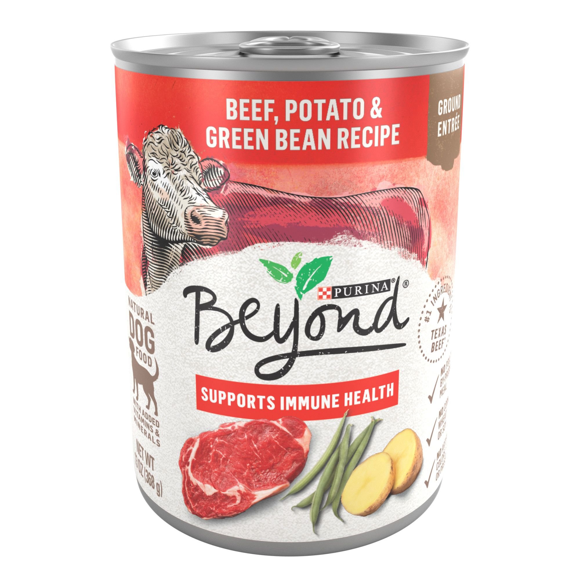 PURINA BEYOND Natural Grain Free Beef Potato Green Bean Recipe