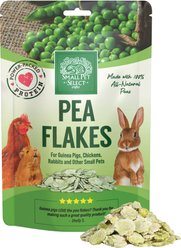 Small Pet Select Pea Flakes Small Animal Treats, 8-oz jar