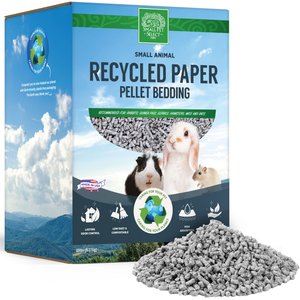Small Pet Select Pelleted Paper Small Animal Bedding, White, 20-lb bag