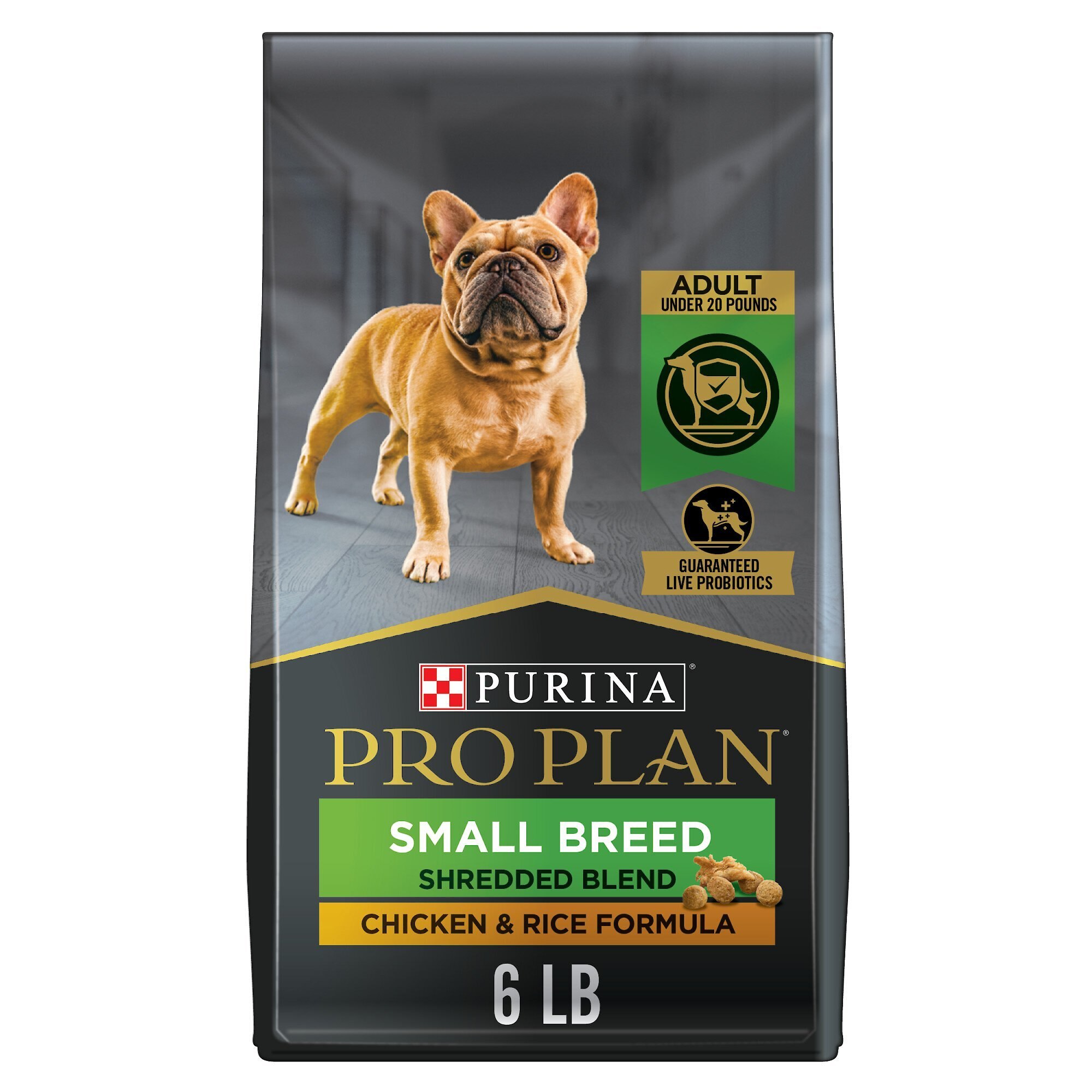 PURINA PRO PLAN Shredded Blend Adult Small Breed Chicken & Rice Formula