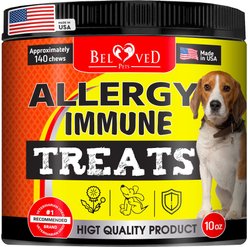 Beloved Pets Anti Itch & Allergy Relief Chews Dog Allergy Supplement, 10-oz bag