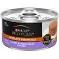 Purina Pro Plan Classic Turkey & Vegetables Entree Grain-Free Canned Cat Food, 3-oz, case of 24