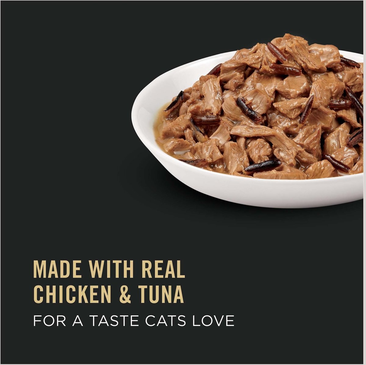 PURINA PRO PLAN Chicken, Tuna & Wild Rice Entree in Sauce Canned Cat