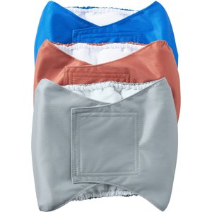 Frisco Washable Dog Diaper Male Wraps, X-Small, 3 count
