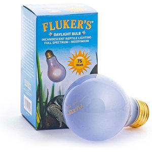 Fluker's Neodymium Daylight Reptile Bulb, 75-watt