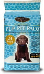 Ruff & Whiskers Pup-Pee Padz Dog Potty Pads, 24 count