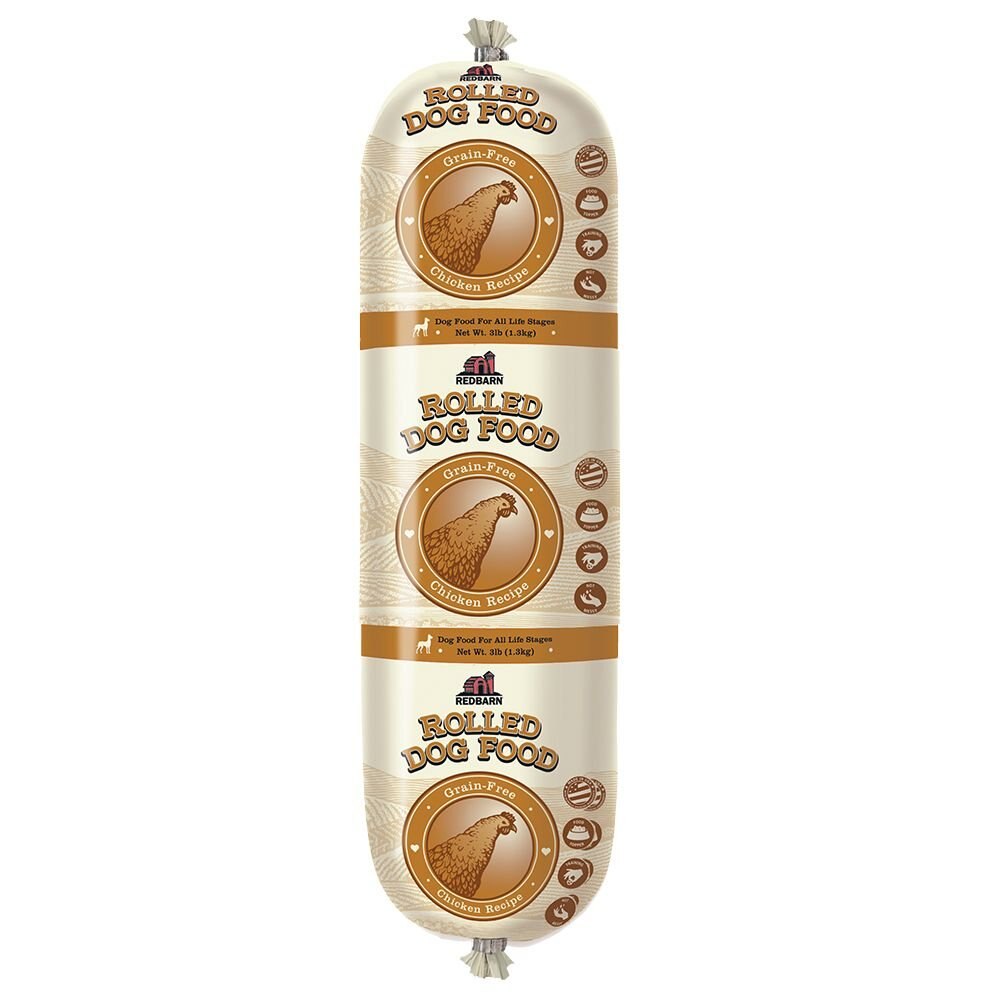 REDBARN Naturals GrainFree Chicken Recipe Dog Food Roll Customer