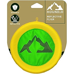 Hound2O Reflective Flyer Dog Toy, Green