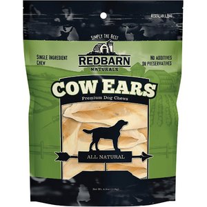 Redbarn Naturals Cow Ears Dog Treats, 4.2-oz bag