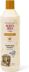 Burt's Bees Manuka Honey Deodorizing Charcoal Dog Shampoo, 16-oz bottle
