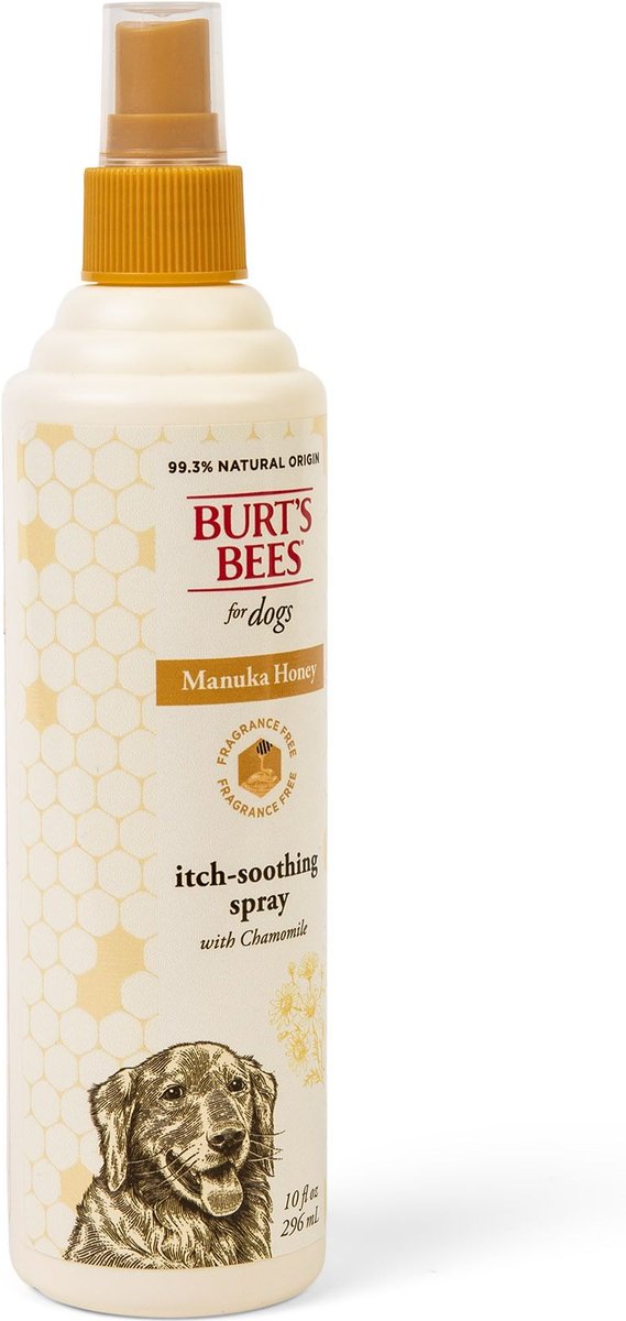 BURT'S BEES Manuka Honey Itch Soothing Chamomile Dog Spray, 10-oz