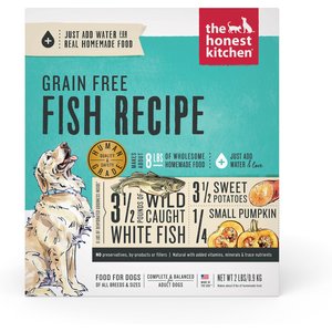 The Honest Kitchen Grain-Free Fish Dehydrated Dog Food, 2-lb box
