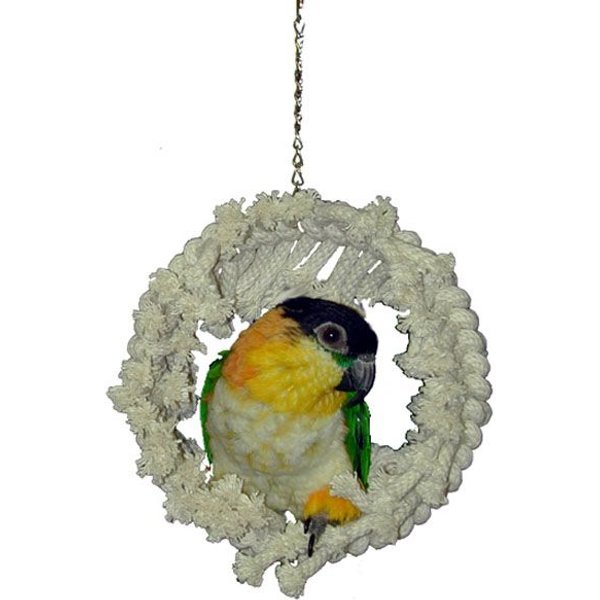 SUPER BIRD CREATIONS Snuggle Ring Bird Toy