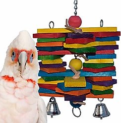 Super Bird Creations Woodpile Bird Toy