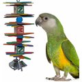 Super Bird Creations ABC Spoon Stack Bird Toy