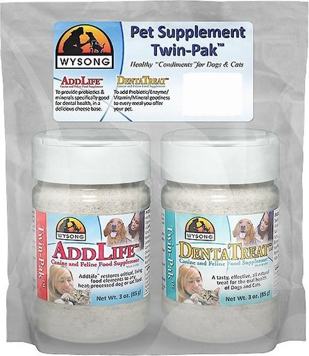 Wysong Pet Supplement Twin-Pak Dog & Cat Food Supplement