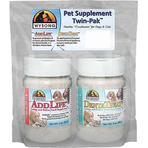 Wysong Pet Supplement Twin-Pak Dog & Cat Food Supplement