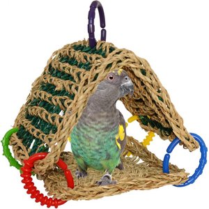 Super Bird Creations Seagrass Tent Bird Toy
