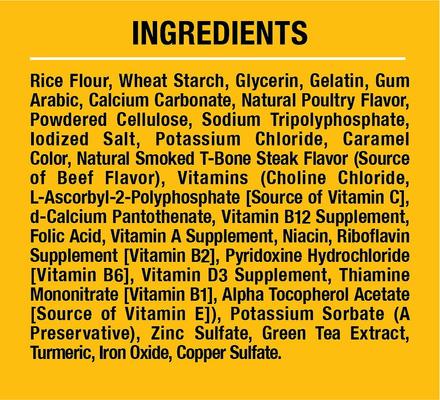 Show full view: Pedigree Dentastix Beef Flavored Large Dental Dog Treats, 40 count slide 8 of 12