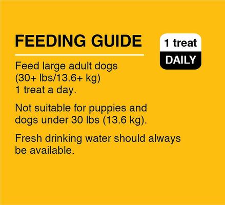 Show full view: Pedigree Dentastix Beef Flavored Large Dental Dog Treats, 40 count slide 10 of 12