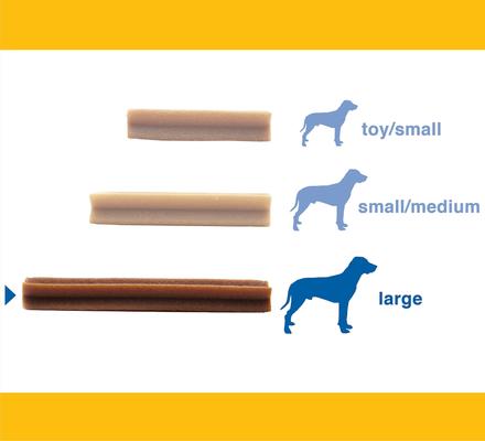 Show full view: Pedigree Dentastix Large Original Chicken Dental Dog Treats, 32 count slide 10 of 12