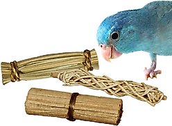 Super Bird Creations Natural Crunchies Bird Toy, 8 count