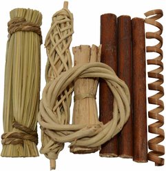 Super Bird Creations Natural Crunchies Bird Toy, 8 count slide 2 of 7