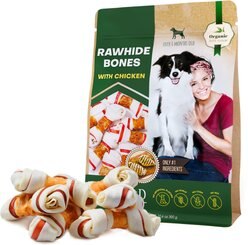 Beloved Pets Rawhide Chews Wrapped Chicken Dog Treats, 10.6-oz bag