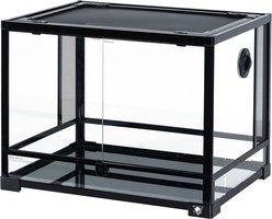 T-Rex Glass Reptile Terrarium DBL Doors/Glass & Screen Sides, 24 x 18 x 18-in slide 1 of 8