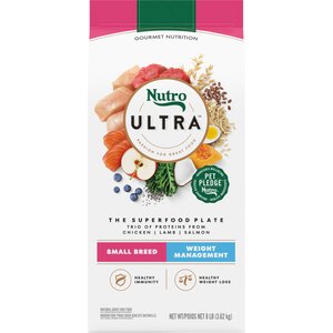 Nutro Ultra Small Breed Weight Management Dry Dog Food, 8-lb bag