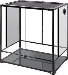 T-Rex Glass Reptile Terrarium DBL Doors/Glass & Screen Sides, 36 x 18 x 36-in